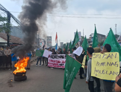 Kemenag Pandeglang Dikepung Aksi Pemuda, Ada Dugaan Jual Beli Jabatan dan Kuota Haji