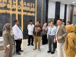 Dewas BPJS Kesehatan Siruaya Utamawan Kunjungi Dua RS Besar di Bandar Lampung