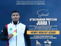 Harumkan Nama Pemasyarakatan, Petugas Lapas Samarinda Raih Emas di PON 2025 Kudus