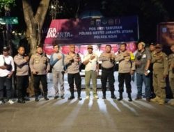 Polsek Koja Gelar Apel KRYD Dukung Program “Jaga Jakarta, Jaga Warga, Jaga Lingkungan, ”, Antisipasi Tawuran dan Kejahatan Jalanan