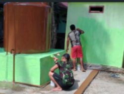 Satgas TMMD 126 Kodim Tambrauw Gotong Royong Selesaikan Pembuatan Sumur Bor di Kampung Mega