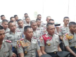 Wakapolsek Metro Penjaringan Berikan Pengarahan kepada Siswa Latja SPN Lido: Tekankan Profesionalisme, Integritas & Pelayanan Publik