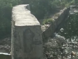 Proyek Perbaikan Turap Kali Cidurian di Desa Kalongsawah Jasinga Bogor Mangkrak, Warga Resah Jelang Musim Hujan