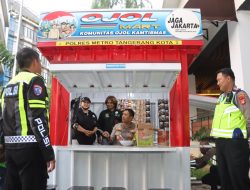 Kapolres Metro Tangerang Kota Beri Arahan kepada Komunitas Ojol, Dorong Program “Ojol Mart” sebagai Mitra Polri.
