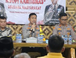 Dekatkan Diri dengan Warga, Kapolres Metro Tangerang Kota Gelar Ngopi Kamtibmas di Sudimara Pinang