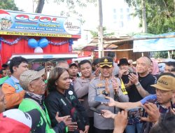 Kapolres Metro Tangerang Kota Lounching Ojol Mart, Jhon LBF Siap Sumbang 10 Titik6 di Wilayah Polres Metro Tangerang Kota