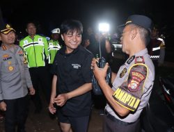 Kapolres Metro Tangerang Kota pimpin patroli malam minggu