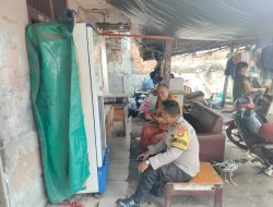 Bhabinkamtibmas Duri Pulo Perkuat Cooling System dan Patroli Dialogis di RT 11/012