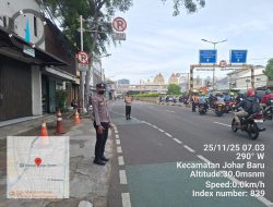 Kapolsubsektor Tanah Tinggi Gatur Lalin di Tanah Tinggi, Warga Diimbau Taat Lalu Lintas dan Waspada Curas