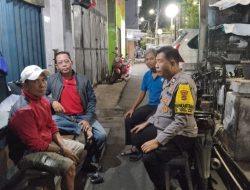 Cooling System dan Sambang Warga, Bhabinkamtibmas Tanah Tinggi Perkuat Keamanan RT01 RW08