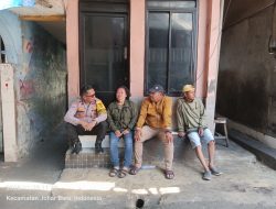 Patroli dan Sambang Bhabinkamtibmas Kampung Rawa, Imbau Warga Waspada Curanmor dan Tawuran