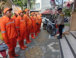 Bhabinkamtibmas Duri Pulo Beri Pengarahan Apel PPSU, Perkuat Koordinasi Jaga Lingkungan