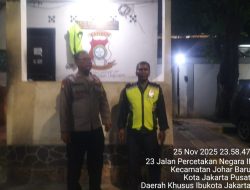 Cooling System dan Patroli Dialogis, Bhabinkamtibmas Johar Baru Jaga Kondusifitas Wilayah