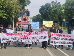 Gerakan Pandeglang Bersih Gelar Aksi di Istana Negara dan KLHK RI, Desak Penanganan Dugaan Pencemaran Lingkungan