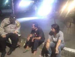 Berikan Himbauan Kamtibmas, Bhabinkamtibmas Intensifkan Patroli Malam Hari