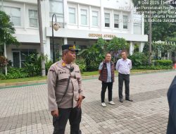 Apel Pelayanan Unras, Polsek Johar Baru Pastikan Aksi Mahasiswa di BPOM Aman dan Terkendali