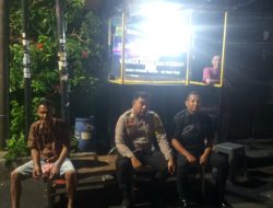 Patroli Malam di RW 05, Polisi Awasi Lingkungan Cegah Kejahatan
