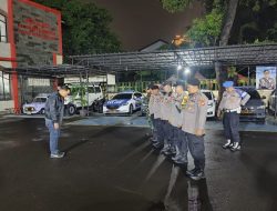 Apel Patroli Tiga Pilar Mantapkan Menteng Aman Terkendali