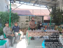 Optimalkan Kamtibmas dan Kesehatan Lingkungan, Polwan Jakpus Bertemu Kader Jumantik RW 04 Galur