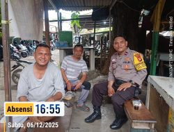 Sambang Dialogis Bhabinkamtibmas Senen, Perkuat Deteksi Dini Kerawanan Wilayah