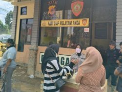 Polres Aceh Tamiang Tetap Layani Masyarakat Meski Mako Berlumpur Akibat Banjir