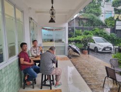 Wujudkan Lingkungan Aman, Polisi Sambangi Lingkungan Food Square