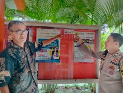 Polri Perkuat Edukasi Anti-Bullying, Bhabinkamtibmas Tempel Stiker Pelajar Jaga Jakarta di SMK Negeri 21