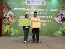 RW 02 Tugu Utara Jakarta Utara Raih Penghargaan Lokasi Proklim Utama