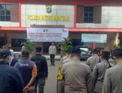 Apel Potensi Masyarakat, Polsek Metro Menteng Perkuat Sinergi Harkamtibmas