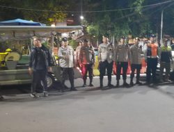 Cegah Guankamtibmas, Bersama Patroli Tiga Pilar Menteng Amankan Jalan Teuku Umar