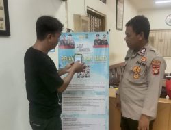 Sat Tahti Polsek Kemayoran Perketat Pengecekan Pembesuk Tahanan dan Sosialisasikan Barcode Pelayanan