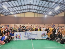 Semangat Bulutangkis Insan BRILian Meriahkan HUT BRI ke-130
