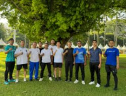 Tingkatkan Performa Keamanan, BRI Hayam Wuruk Laksanakan Pembinaan Jasmani bagi Satuan Pengaman