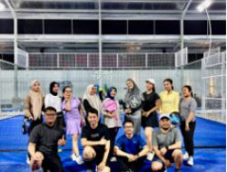 BRI BO Ciputat Gelar Kegiatan Padel Meriahkan Grand Opening Meta Court Padel