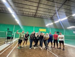 BRI Kantor Cabang Tangerang Merdeka Gelar Latihan Badminton Rutin untuk Jaga Kebugaran dan Kebersamaan Insan BRILiaN