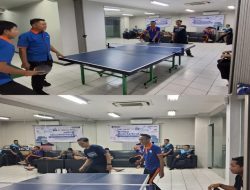 Sportivitas Menggema, BRI Kanca Tangerang Merdeka Gelar Pertandingan Tenis Meja BRILIAN SPORTARTCULAR 2025