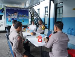 Wakapolres Metro Jakarta Utara Tinjau Pembangunan SPPG-2 Pegangsaan Dua