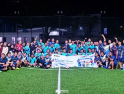 Solid Bersama di Usia 130 Tahun, BRI KC Daan Mogot Gelar Fun Match Mini Soccer