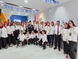 Kebersamaan Insan BRILiaN BRI Kebon Jeruk dalam Momentum Upacara Bela Negara