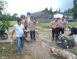 Polsek Sepatan dan Jajaran Laksanakan Persiapan Zoom Meeting Ketahanan Pangan Kuartal I