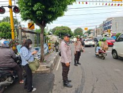 Ploting Sore di Depan Stasiun Kemayoran, Polisi Pastikan Lalin Lancar dan Wilayah Aman