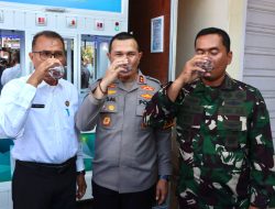 Peduli Pascabencana, Polres Pidie Jaya Hadirkan Depot Air Minum RO Gratis di Pos Satlantas
