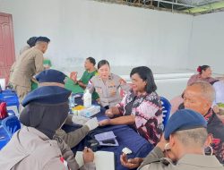 *Sentuhan Damai di Mimika: Satgas Operasi Damai Cartenz Layani Kesehatan Jemaat Gereja*