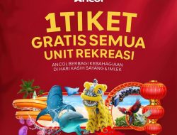 Ancol Hadirkan Tiket Terusan Rp150 Ribu, Bebas Akses Seluruh Wahana Rayakan Valentine dan Imlek 2026 dengan Satu Tiket untuk Semua Unit Rekreasi