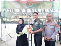 Mayjen TNI Kosasih: Daunpun Jatuh Pasti Atas kehendakNya dan Setiap Musibah Dalam Bertugas adalah Hal Yang Tidak Kita Inginkan.