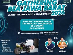 Dorong Inovasi Engineering, BEA Jawa Barat Gelar Event Tahunan “Water Technology Management” Pekan Depan