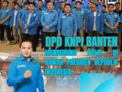 DPD KNPI Banten Dukung Polri Tetap di Bawah Instruksi Presiden