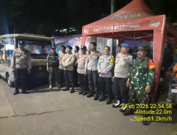 Tiga Pilar Amankan Perbatasan Kwitang–Kalipasir, Polsek Metro Menteng Tingkatkan Patroli Malam