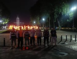 Patroli Operasi Pekat Jaya 2026 Digelar di Sawah Besar, Polisi Sisir Lapangan Banteng hingga Pasar Baru