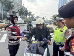 Ops Keselamatan Jaya 2026, Satgas Preemtif Edukasi Warga di Stasiun Juanda-Bundaran HI